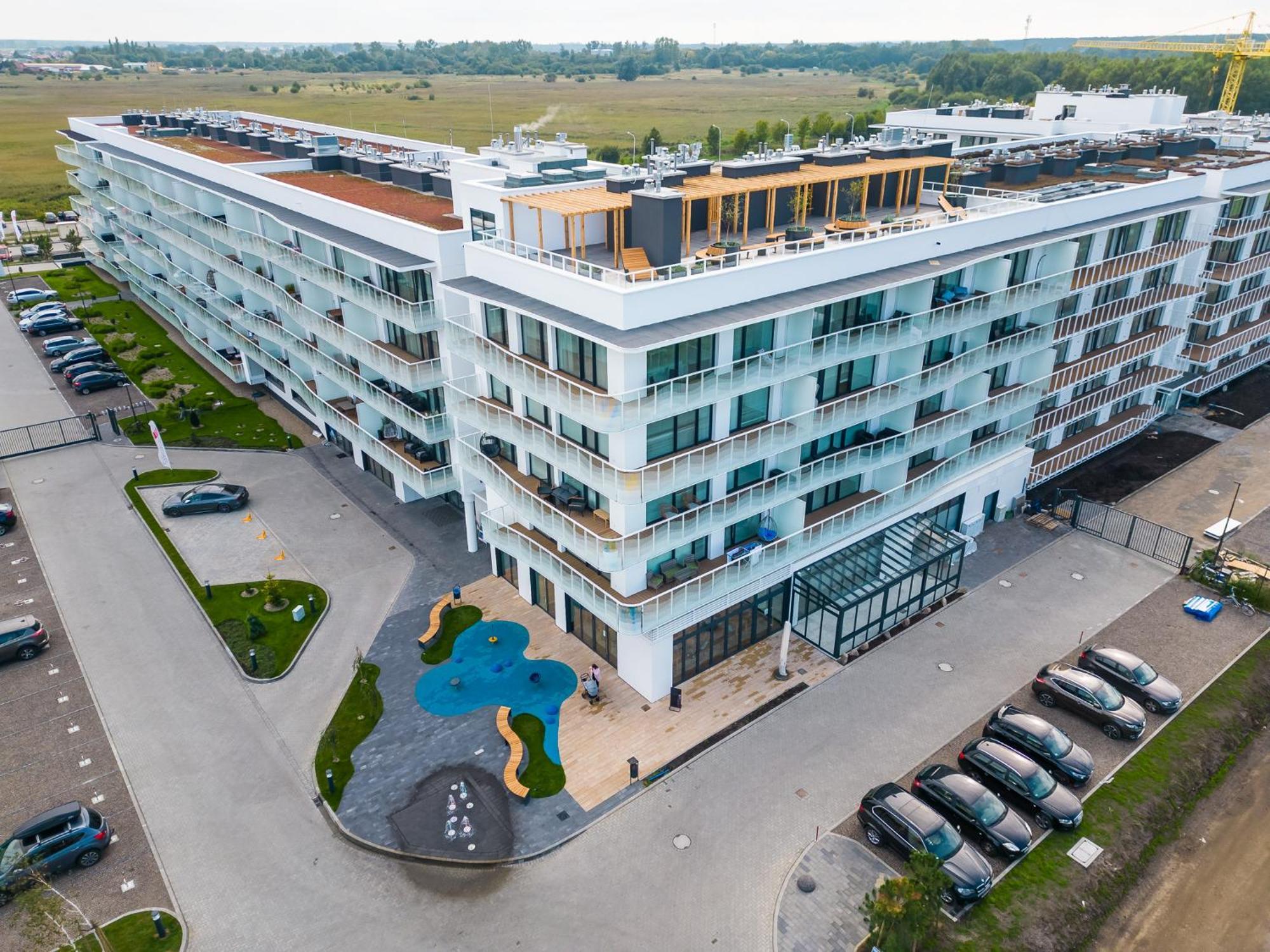 Polanki Aqua Nielimitowany Dostep Do Basenow Parking Free Apartment Kolobrzeg Ngoại thất bức ảnh