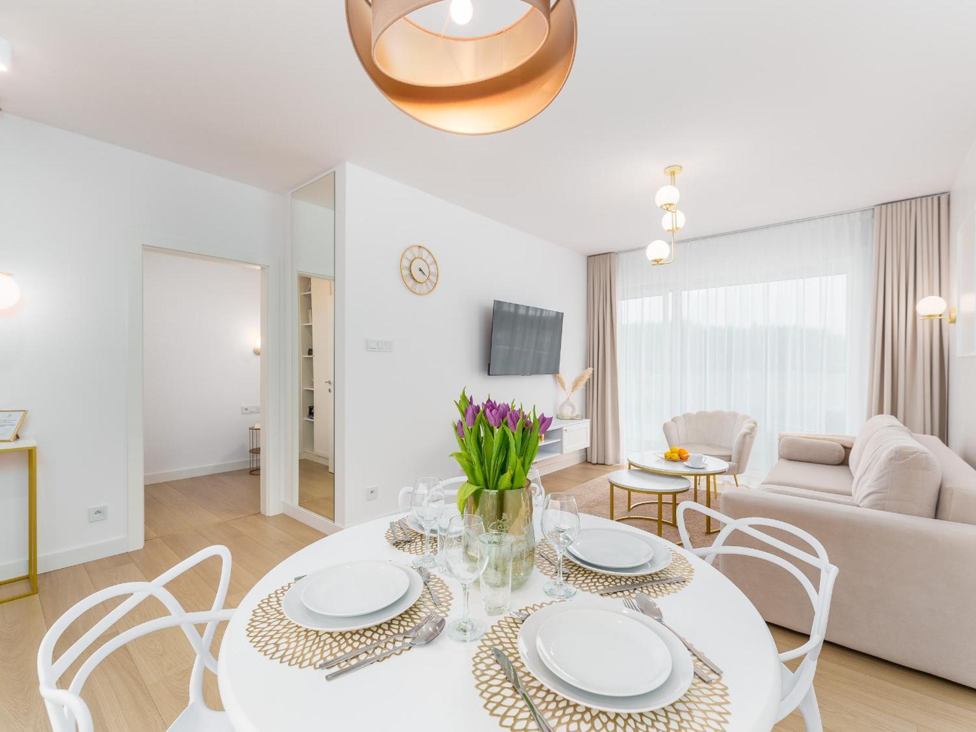 Polanki Aqua Nielimitowany Dostep Do Basenow Parking Free Apartment Kolobrzeg Ngoại thất bức ảnh