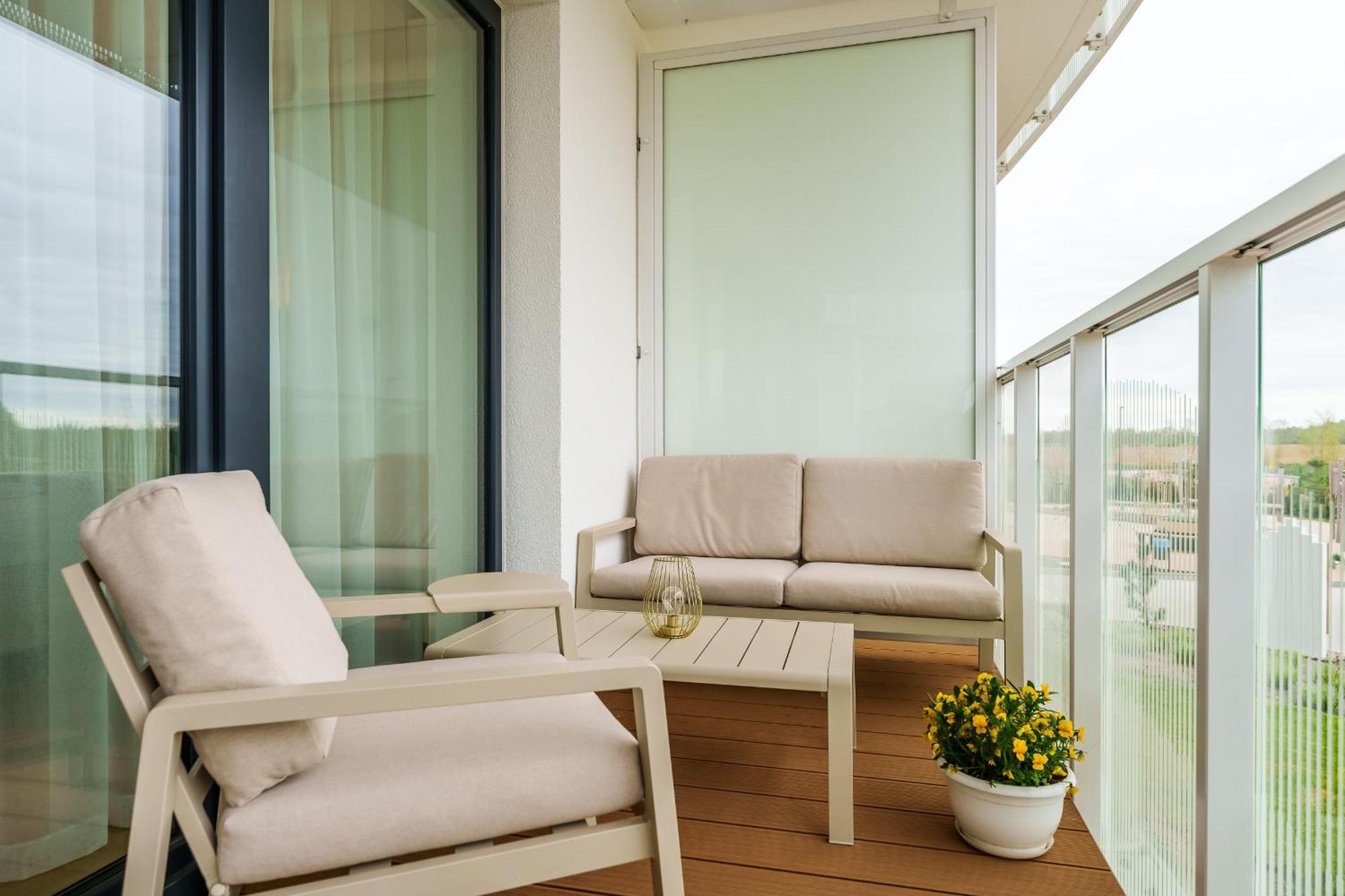 Polanki Aqua Nielimitowany Dostep Do Basenow Parking Free Apartment Kolobrzeg Ngoại thất bức ảnh