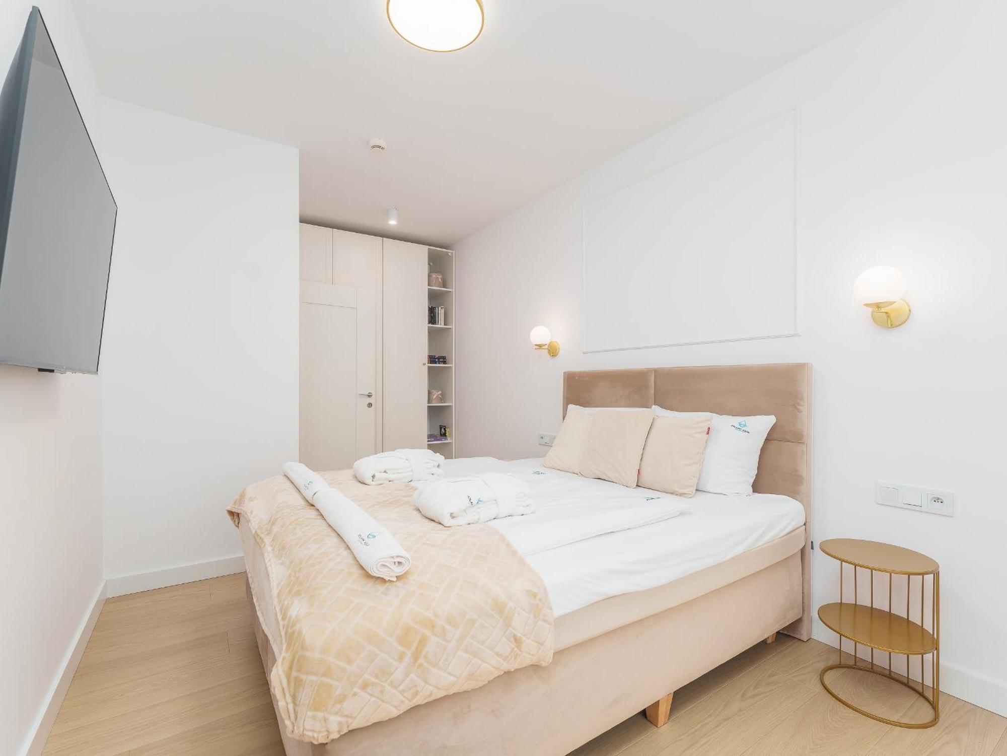 Polanki Aqua Nielimitowany Dostep Do Basenow Parking Free Apartment Kolobrzeg Ngoại thất bức ảnh
